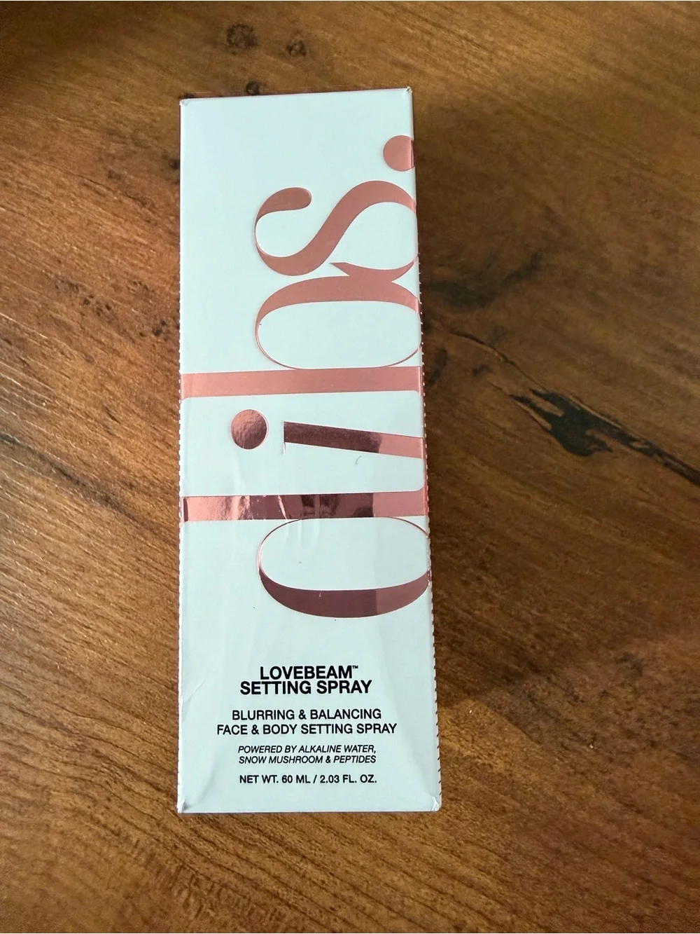 dibs Lovebeam Pink Setting Spray - BNIB, 60ML